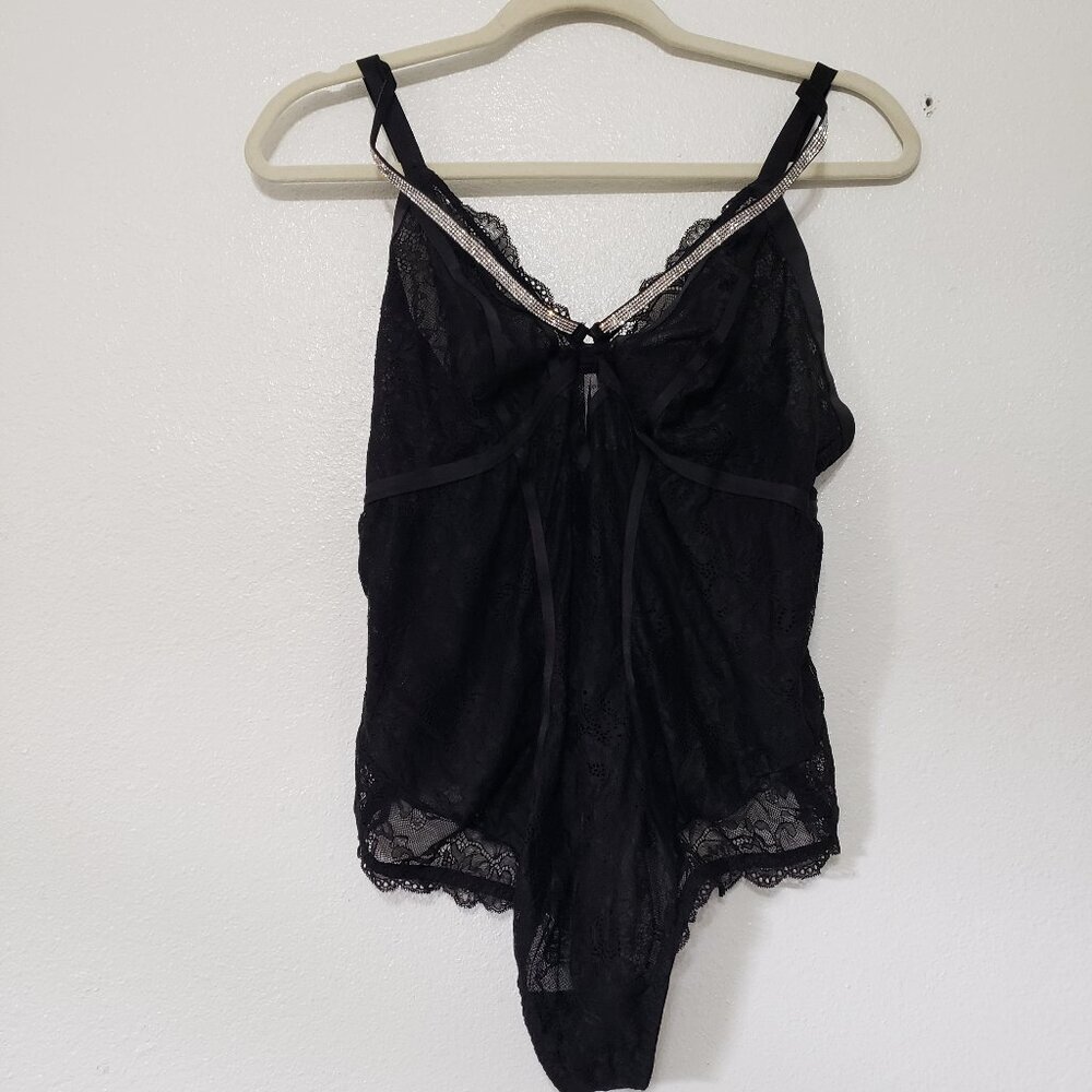 Torrid Diamante Lace Bodysuit